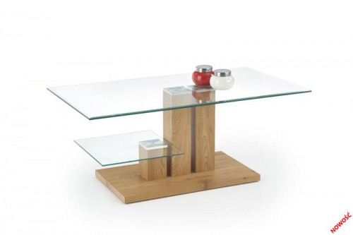 Журнальний столик HALMAR TEMPA Дуб Золотий