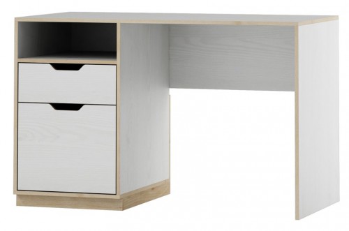 Письмовий стіл Happy 40 SZYNAKA біла сибірська модрина / бук