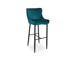 Стул барный Colin B H-1 Velvet Signal зеленый