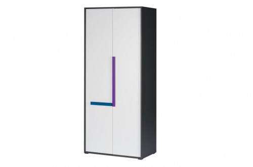 Шафа IKAR 03 SZYNAKA графіт / білий