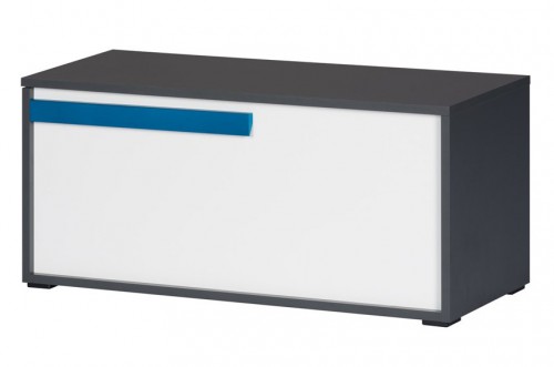 Сундук IKAR 52 SZYNAKA графит / белый