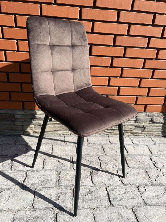 Стілець RoNi MiLa коричневий/чорний