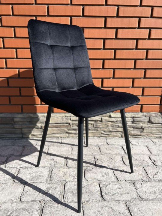 Стілець RoNi MiLa чорний/чорний