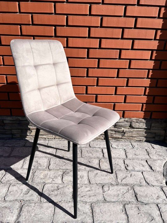 Стілець RoNi MiLa бежевий/чорний