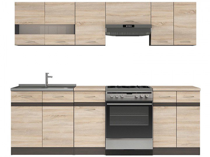 JUNONA LINE 240 Кухня сонома BRW