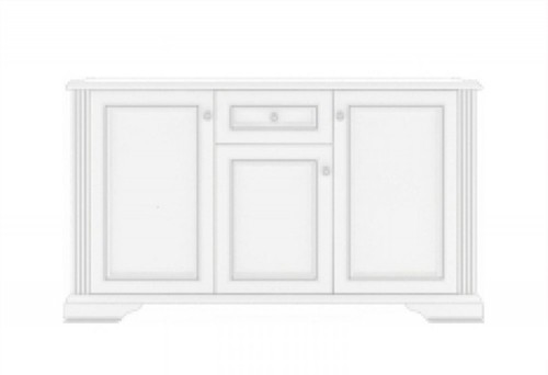 Комод 3D1S вайт Гербор ясень снежный / сосна