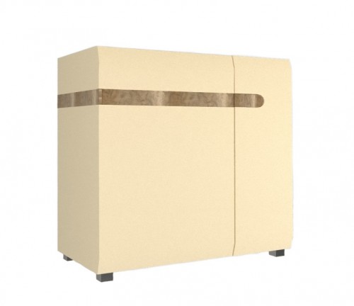 Комод Letis I Blonski кремовый глянец/дуб каньон