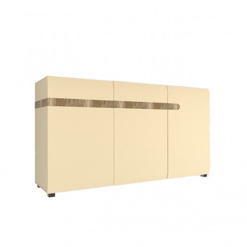 Комод Letis J Blonski кремовый глянец/дуб каньон