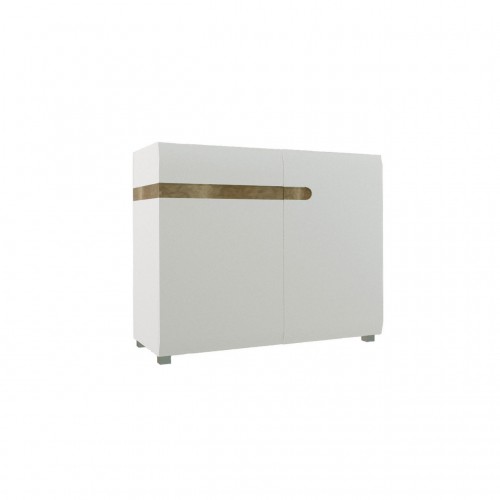 Комод Letis K Blonski белый глянец/дуб каньон