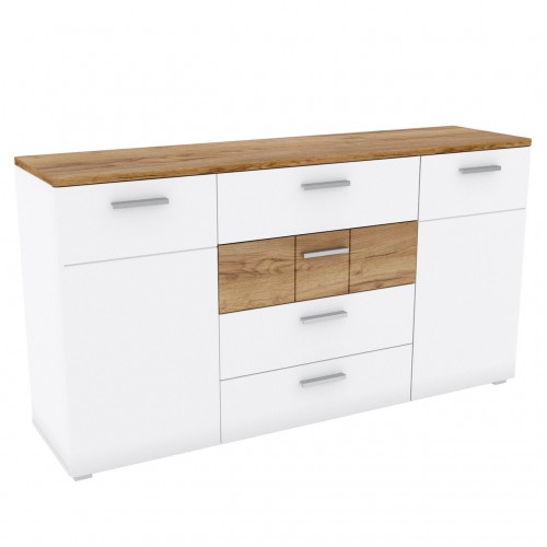Комод Candy B Blonski дуб крафт табако/белый матовый
