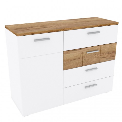 Комод Candy D Blonski дуб крафт табако/белый матовый