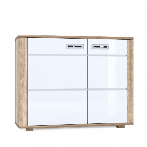 Комод Davin L Blonski дуб каньйон/білий глянець