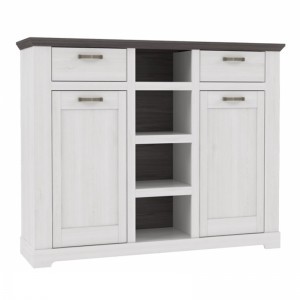 Комод Gasparo GRLK331 Forte Сосна серая /Дуб Снежный