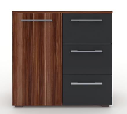 Комод Martina G Blonski слива венгерская серый графит