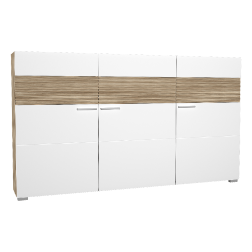 Комод Comforti L Blonski дуб Сонома трюфель/белый глянец