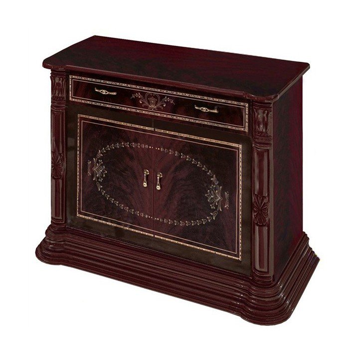 КОМОД Чикаго 2дв CH-22-PR MiroMark перо рубино