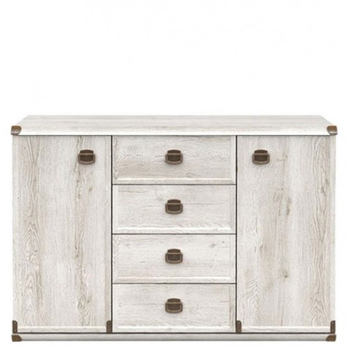 ​Комод JKOM2D4S/130 ИНДИАНА БРВ сосна каньон