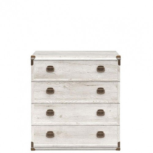 ​Комод JKOM4S/80 ИНДИАНА БРВ сосна каньон