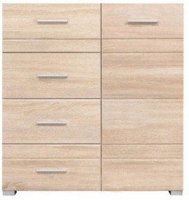 ​Комод KOM1D4SL/P ВУШЕР Гербор дуб сонома