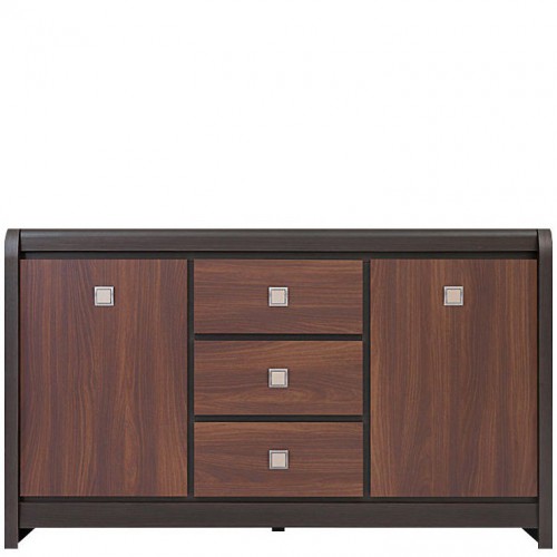 Комод KOM2D3S ЛОРЕН БРВ венге / акація малі бронза