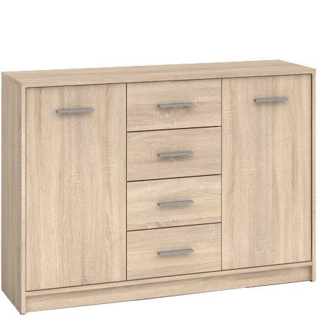 Комод KOM2D4S НЕПО Гербор дуб Сонома