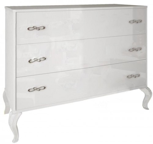 КОМОД Империя 3шх МироМарк белый глянец