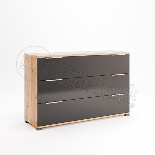 КОМОД Рамона 3шх МироМарк Дуб Крафт/Лава