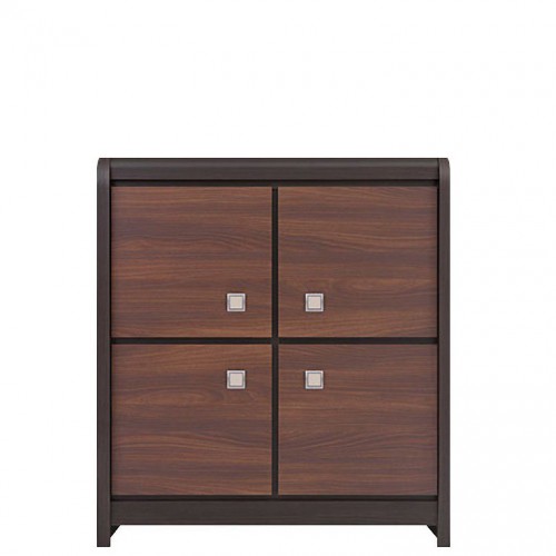 Тумба KOM4D ЛОРЕН БРВ венге / акація малі бронза