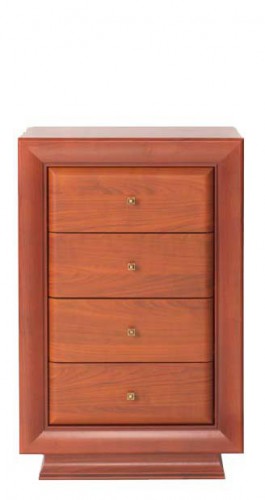 ​Комод KOM4S/6 Ларго Классик БРВ  вишня итальянская