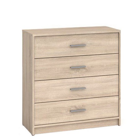 Комод KOM4S Непо Гербор дуб Сонома