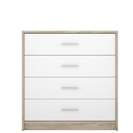Комод KOM4S Непо Гербор дуб Сонома / нимфея альба