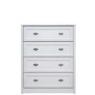 ​Комод KOM4S САЛЕРНО Гербор белый