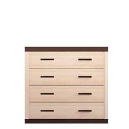 Комод 4S КАРМЕН Гербор венге магия / дуб родос