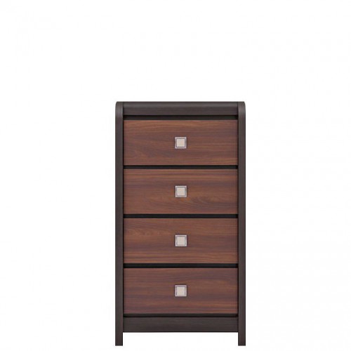 ​Комод KOM4S ЛОРЕН БРВ венге / акація малі бронза
