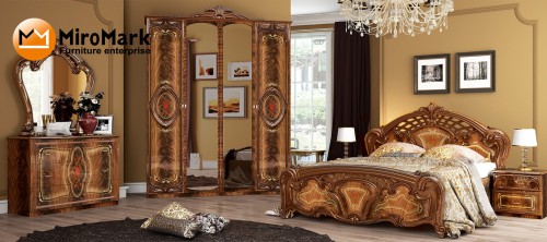 ​Комплект Реджина 4дв МіроМарк Перо горіх