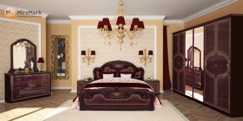 ​Комплект Мартіна 6дв Міромарк Радіка Махонь