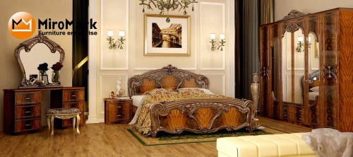 Комплект Олімпія 6дв МіроМарк Перо Горіх