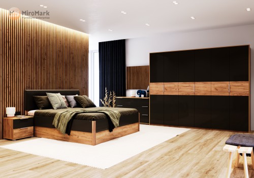 Комплект Рамона 6дв МіроМарк Дуб Крафт/Лава