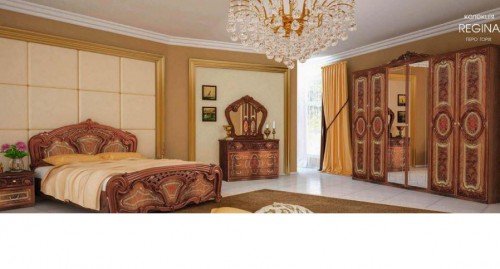 Комплект Реджина 6дв МіроМарк Перо горіх