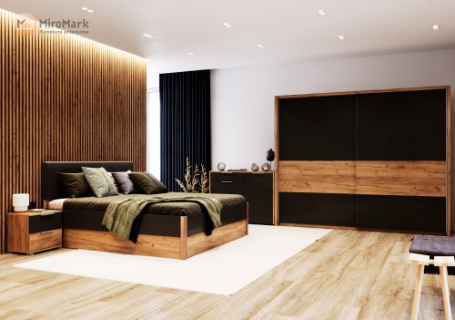 ​Комплект Рамона 2,0м МіроМарк Дуб Крафт/Лава