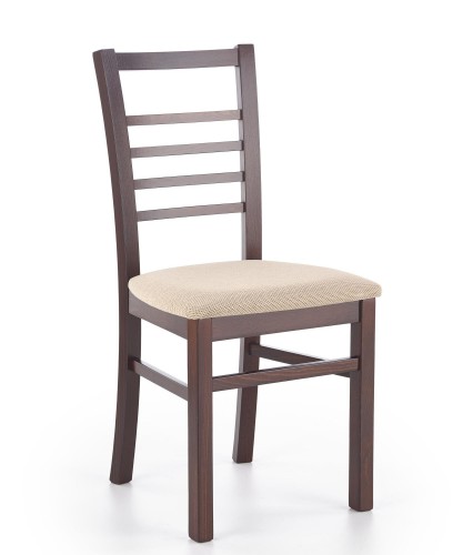 Стілець Halmar ADRIAN Темний горіх Torrent beige