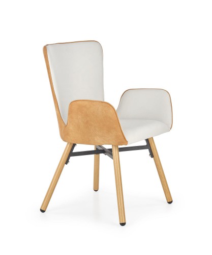 Cтілець Halmar K286 Світло-сірий Світло-коричневий