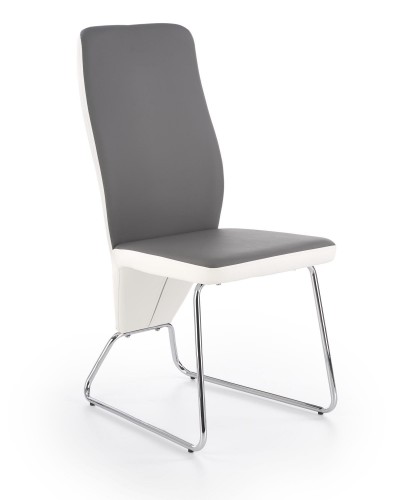 Стілець Halmar K299 Білий Сірий