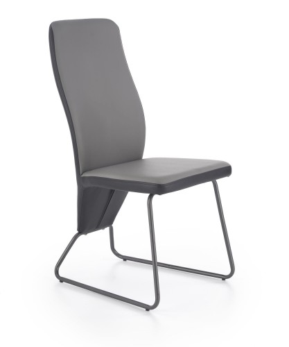 Стілець Halmar K300 Чорний Сірий