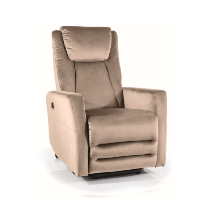 Розкладне крісло Adonis Velven Signal  темний беж bluvel 40