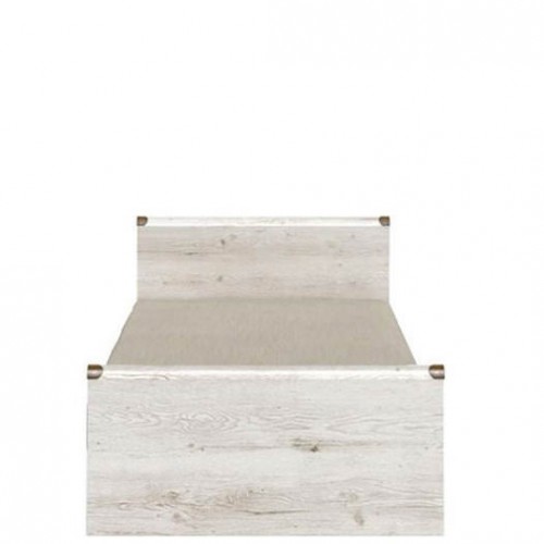 ​Ліжко JLOZ90 Indiana BRW  сосна каньйон