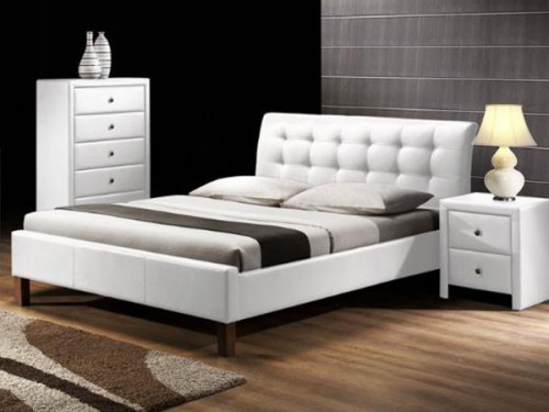 Двоспальная кровать SAMARA Halmar белый