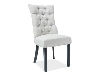 Стілець Signal Aleksander чорний кремовий