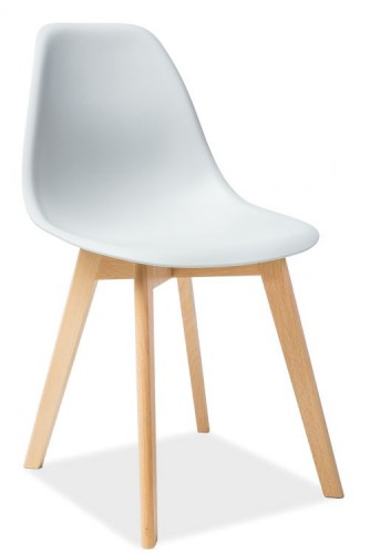 Стілець Signal Moris Бук Світло-сірий