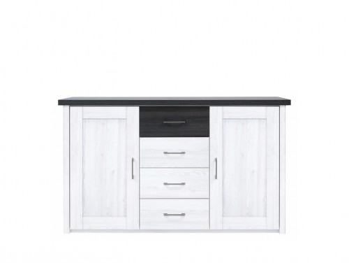 Комод Luca KOM2D4S BRW лиственница светлая / сосна ларик